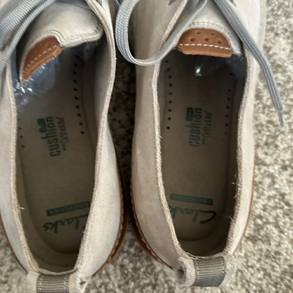 Clark’s Collection Nubuck Leather Golf String-Up Men’s Shoes 12